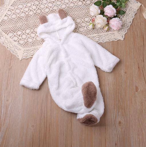 Teddy Bear Winter Onesie Features