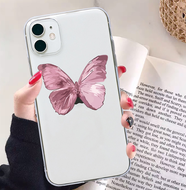 Butterfly mobile phone case design
