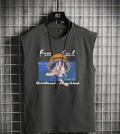One Piece Sleeveless T-Shirt 1