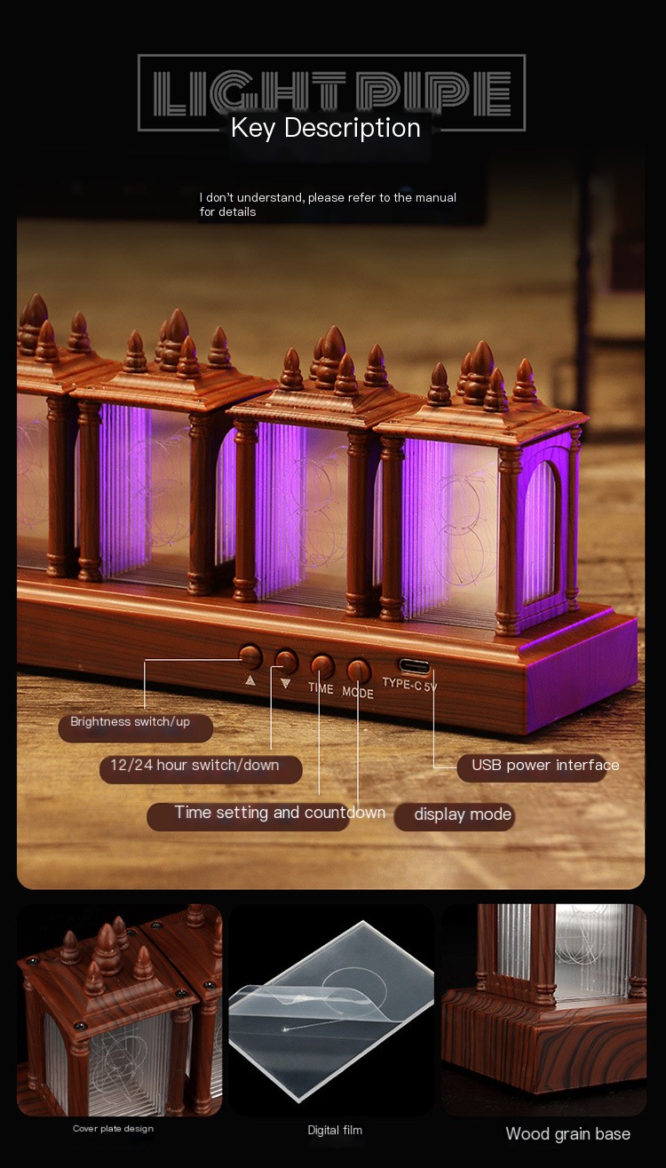 RGB pseudo-nixie tube clock - Image 10