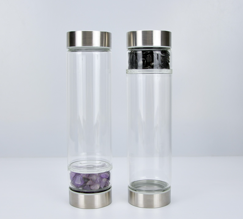 Natural Crystal Stone Glass 2