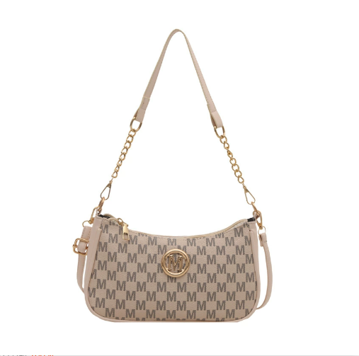 Diagonal cross small square bag image