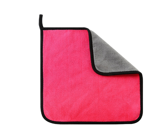 500GSM Super Absorption Car Wash Microfiber Towel Home Appliances Glass Cleaning Washing Clothes With High Density Coral Velvet