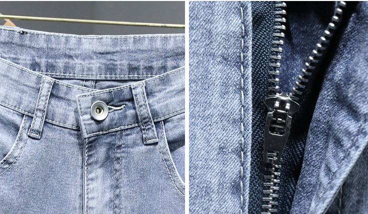 Light Blue Jeans Front View