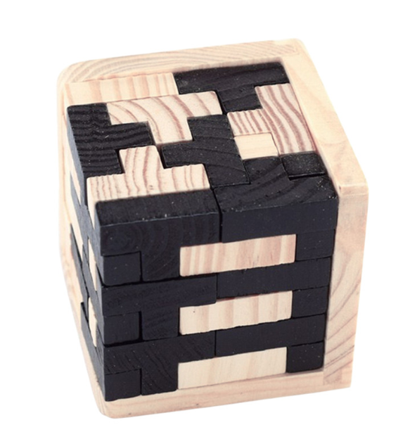 Wooden Lock Puzzle Image 3