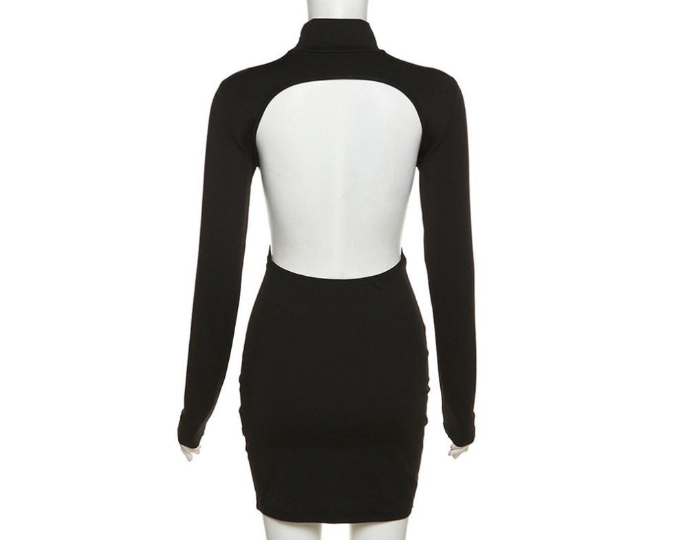 Trendy Backless Dress