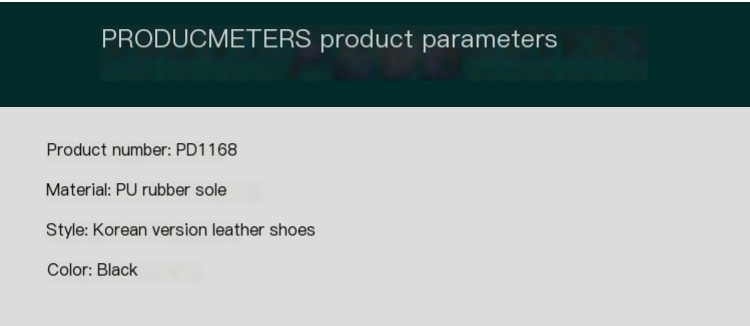 Men's Pointed Toe Leather Shoes