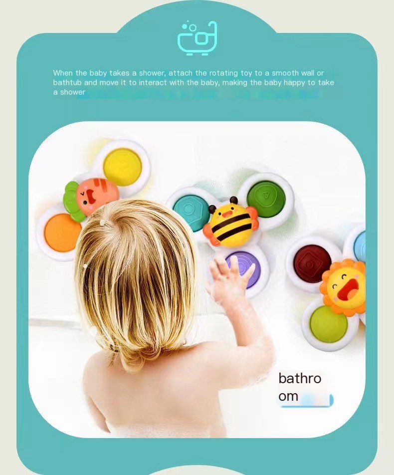 Suction Cup Spinning Toy - Twist Giraffe