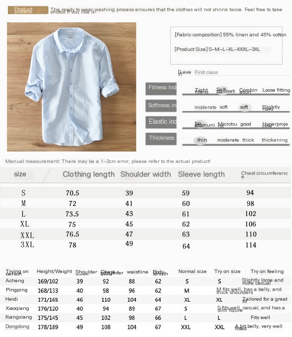 Men's Long-Sleeved Shirt Image 1