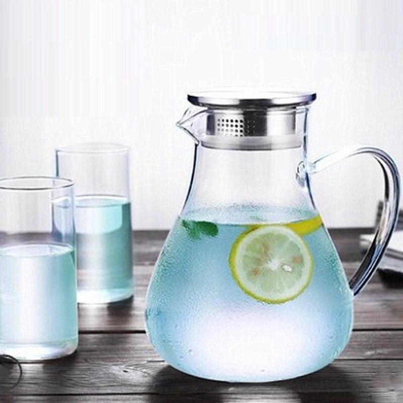 Glass Water Jug Image 2