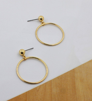 Geometric Hoop Earrings