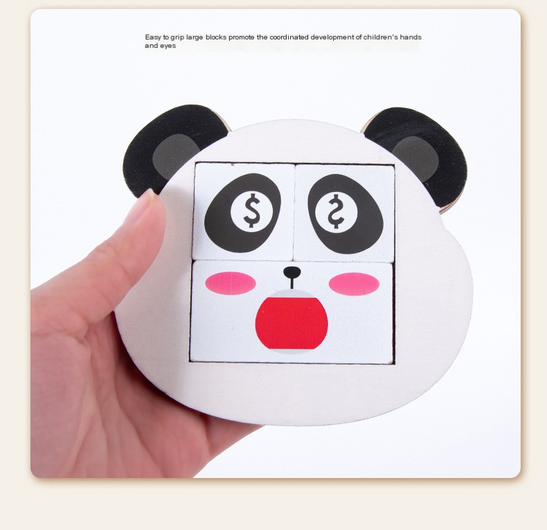 Panda Face-Changing Puzzle 7