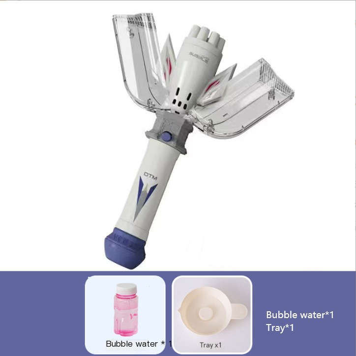 Kids Playing with Bubbles