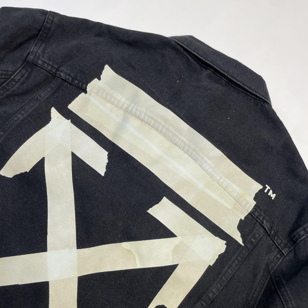 Casual Look with Black Denim Jacket