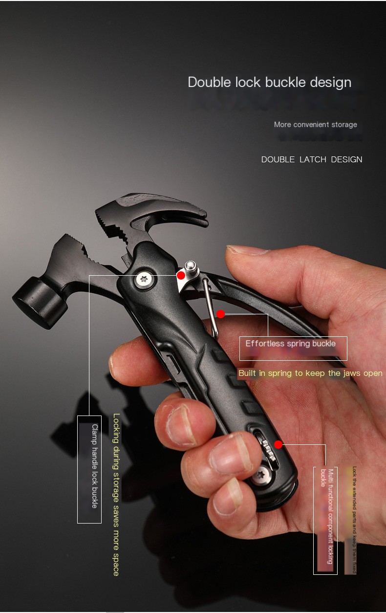 Black Multi-Function Hammer Image 5