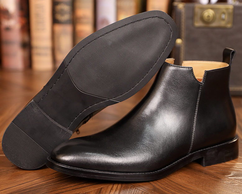 Comfortable Fit of Enzo Leather Dress Shoe