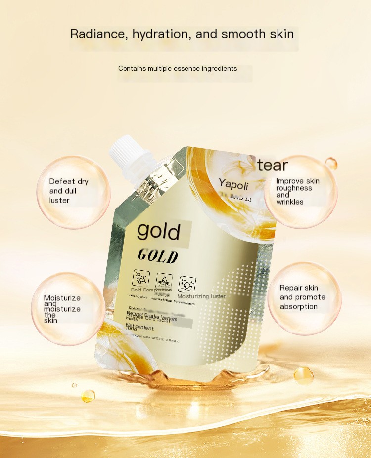Yabaoli Gold Mask Application