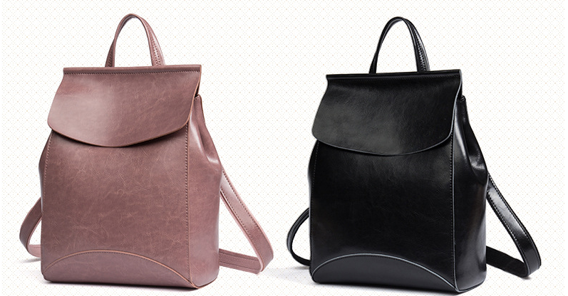 Leather Backpack Image 4