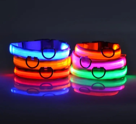 Glow-in-the-Dark Pet Collar Image 2