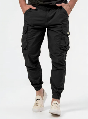 LUCAS Cargo Pants in Gray