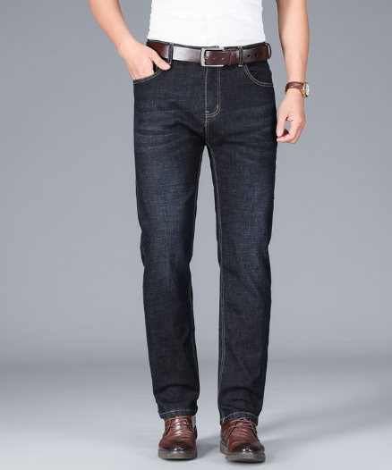 Men's Cotton Jeans Back View