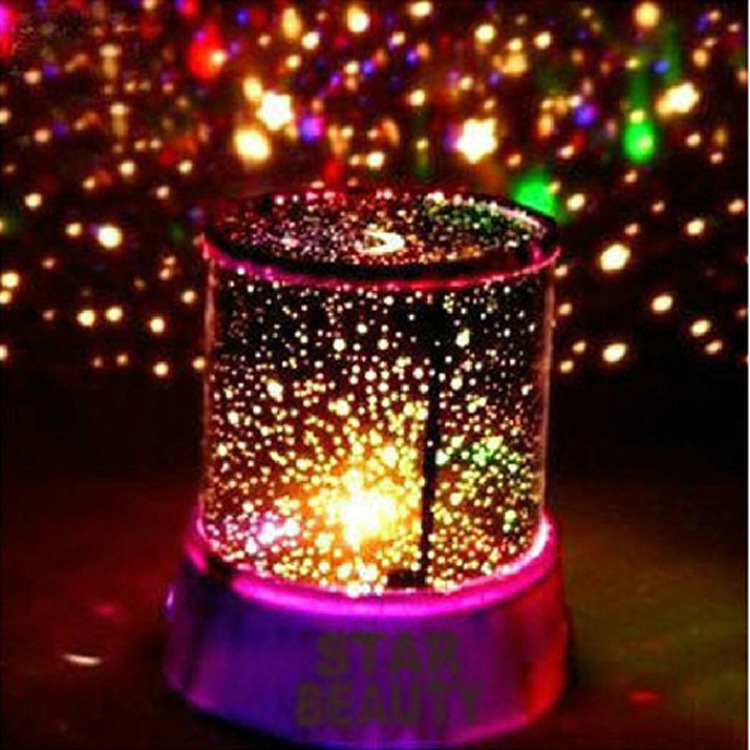 Starlight Projector Lamp in action