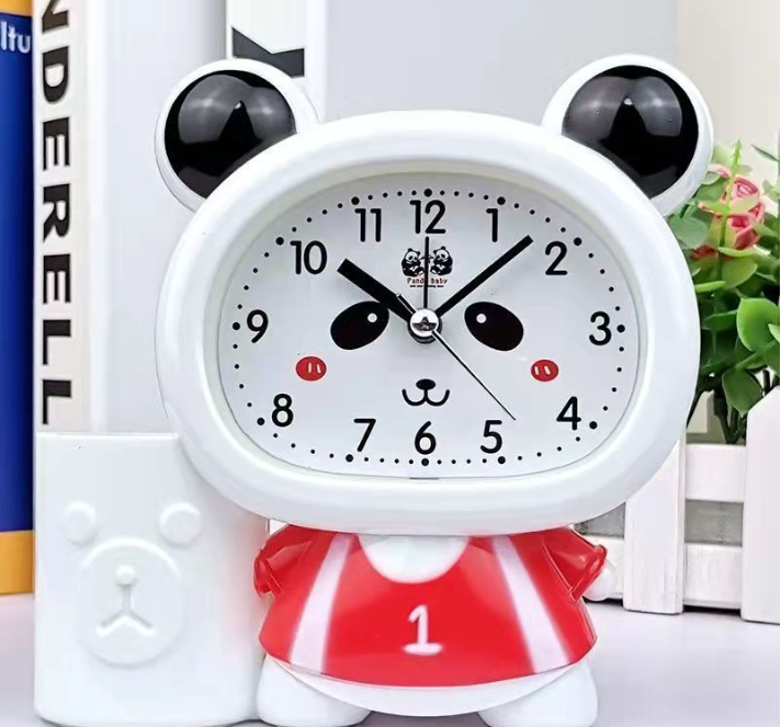 Male and female students innovative creative pen holder bee alarm clock bedside children cartoon bear fashion cute alarm clock