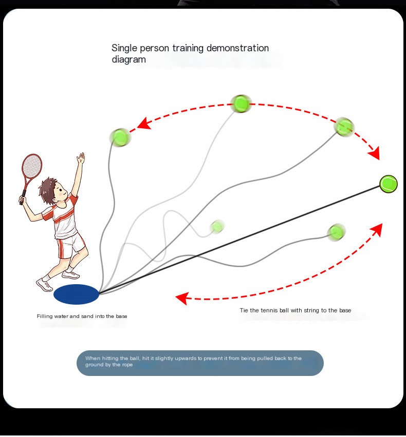 Tennis Rebound Trainer Image 3