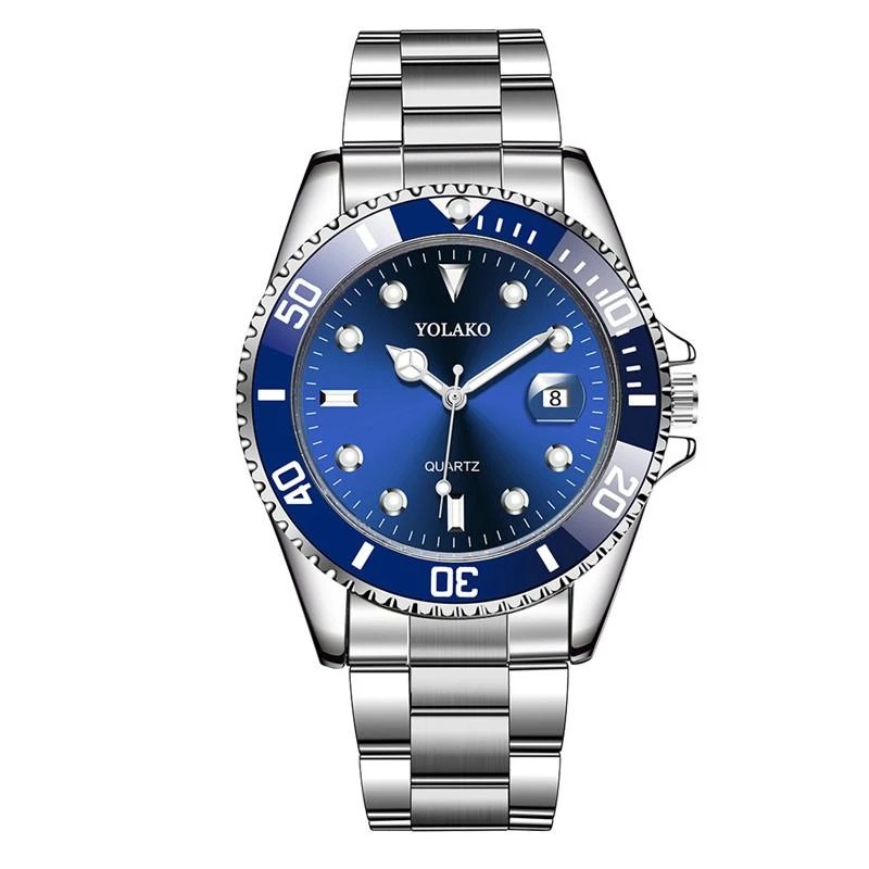 Steel Band Fashion Watch - Detail View