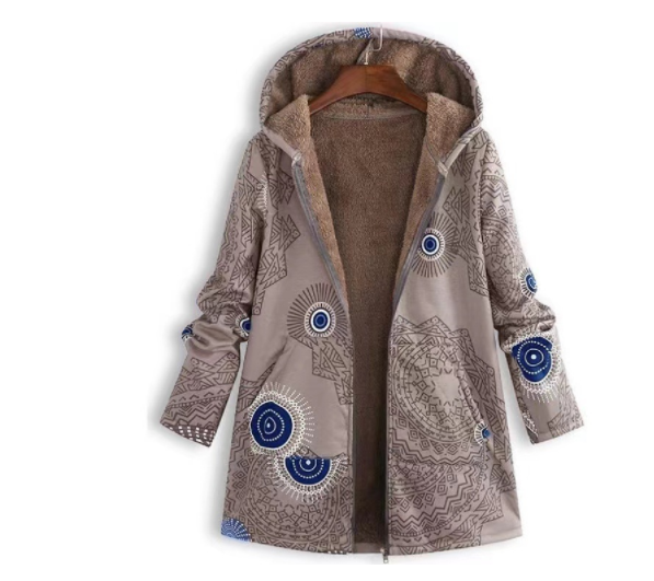 Hooded Fleece Jacket Image 2