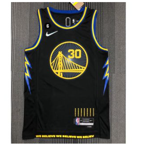Golden State Warriors Stephen Curry Basketball Jersey