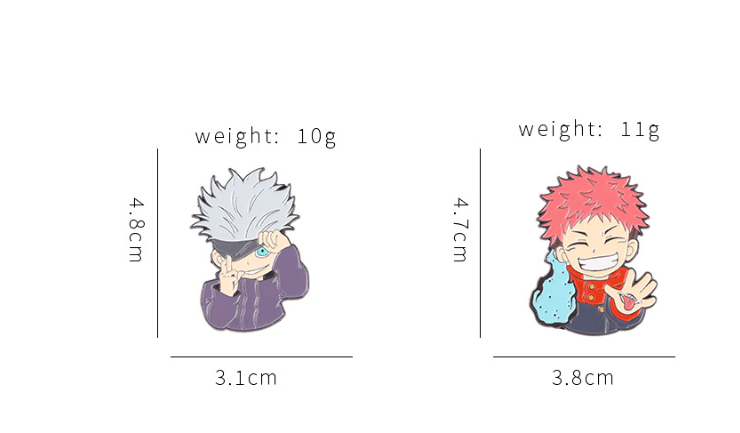 Jujutsu Kaisen Brooch 1