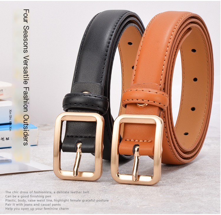 Genuine Leather Belt Coffee