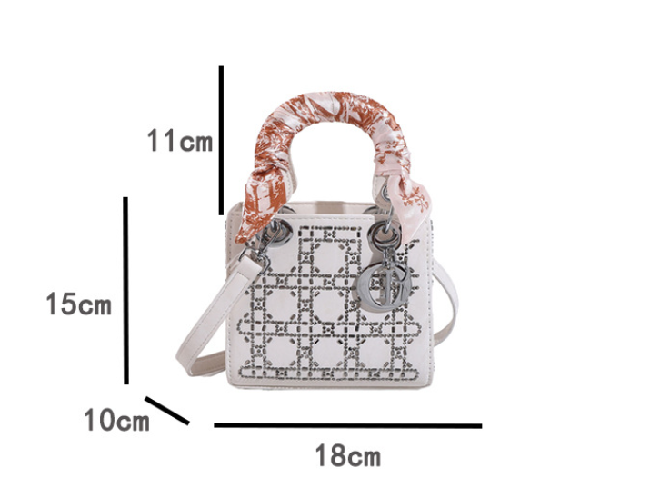 Diamond Studded Lady Bag Image 1