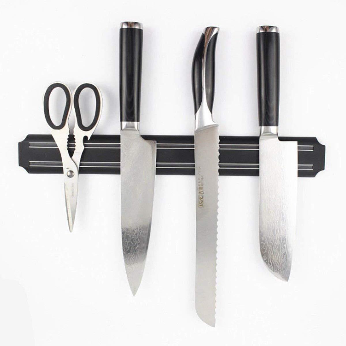 Plastic Magnetic Knife Holder in use