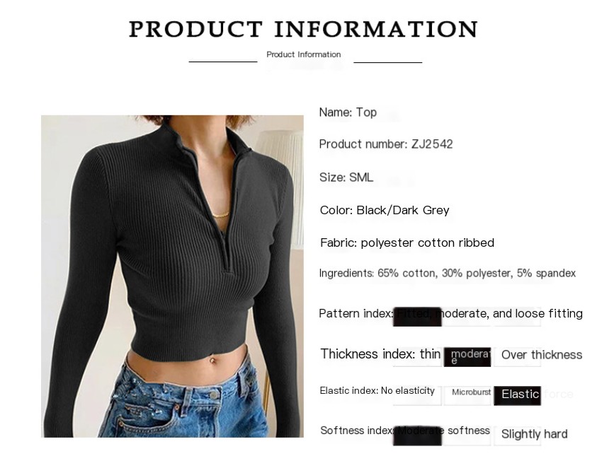 Women's T-shirt Spring Long-sleeved Top 2