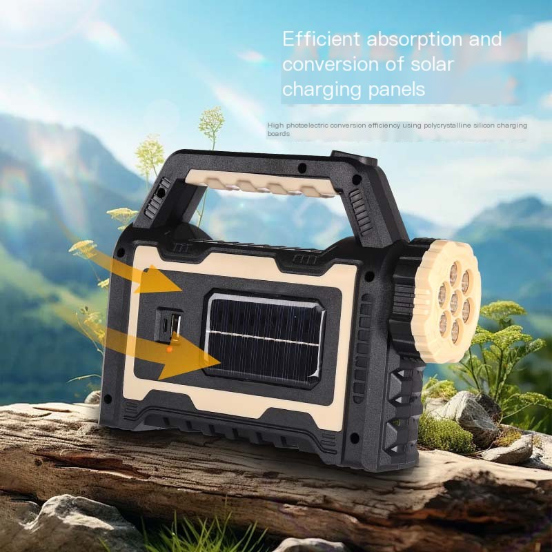 Solar Power Emergency Searchlight