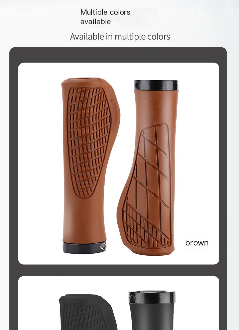 NPY Rubber Handle Grips in Purple
