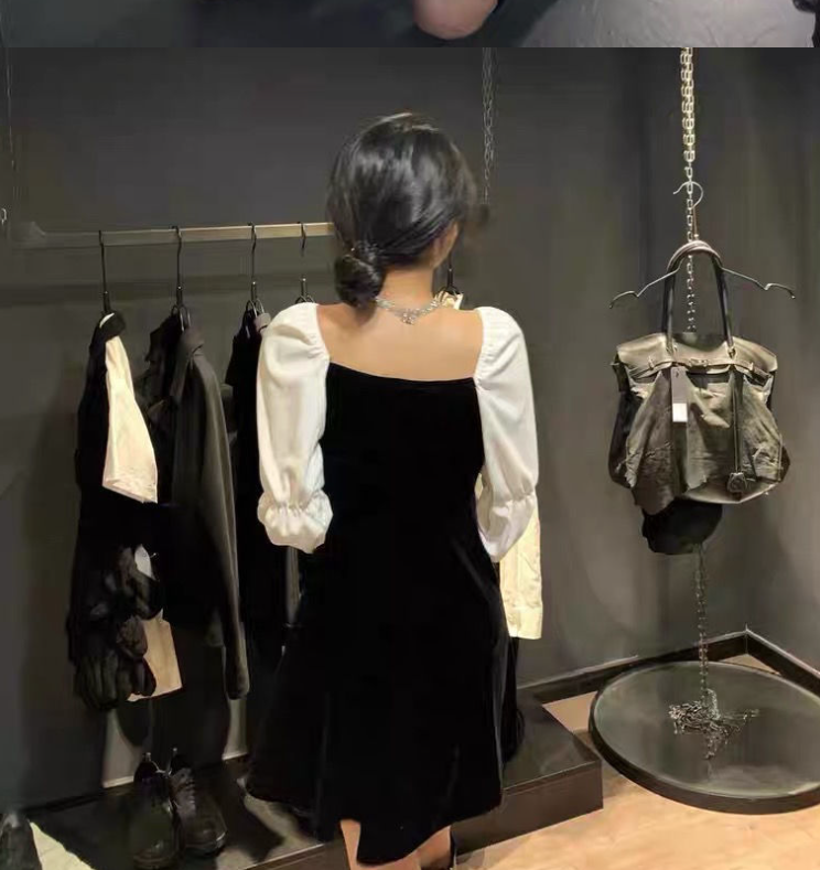 Puff Sleeve Dress Image 6