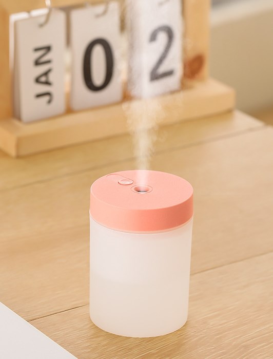 USB Mini Humidifier in Use