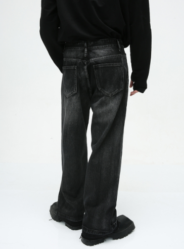 IEFB Fashion New Men's Vintage Jeans 4