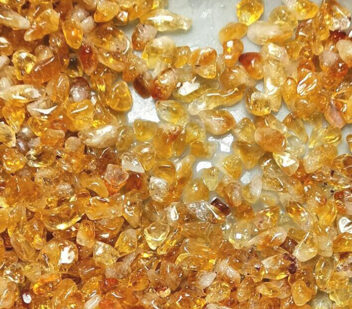 Natural Brazilian Citrine Crystal Image 1