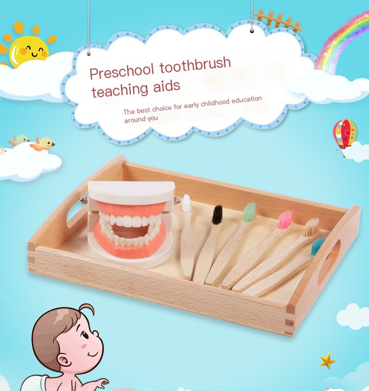 Montessori Brushing Set Image 1