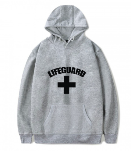 Hoodie on model