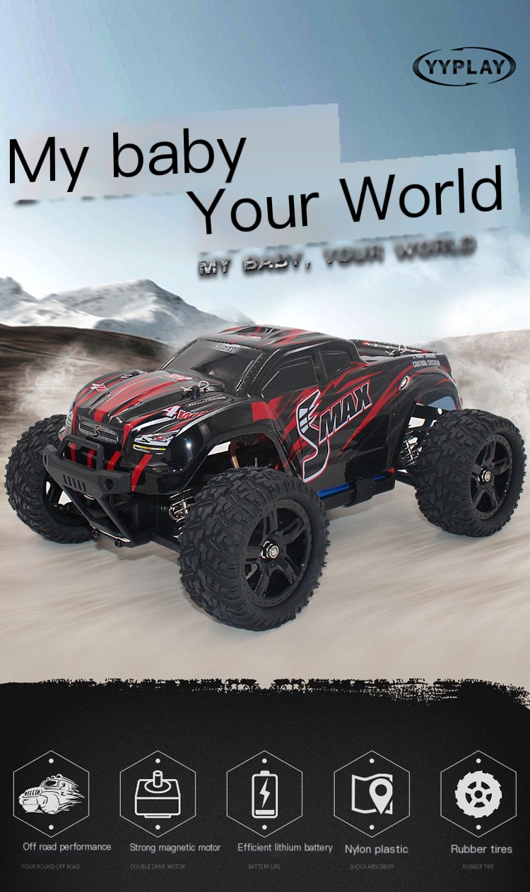 High-Speed Off-Road Car Blue