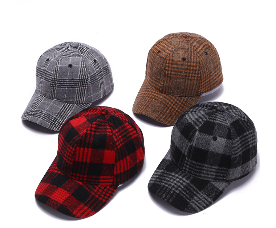Red Checkered Cap