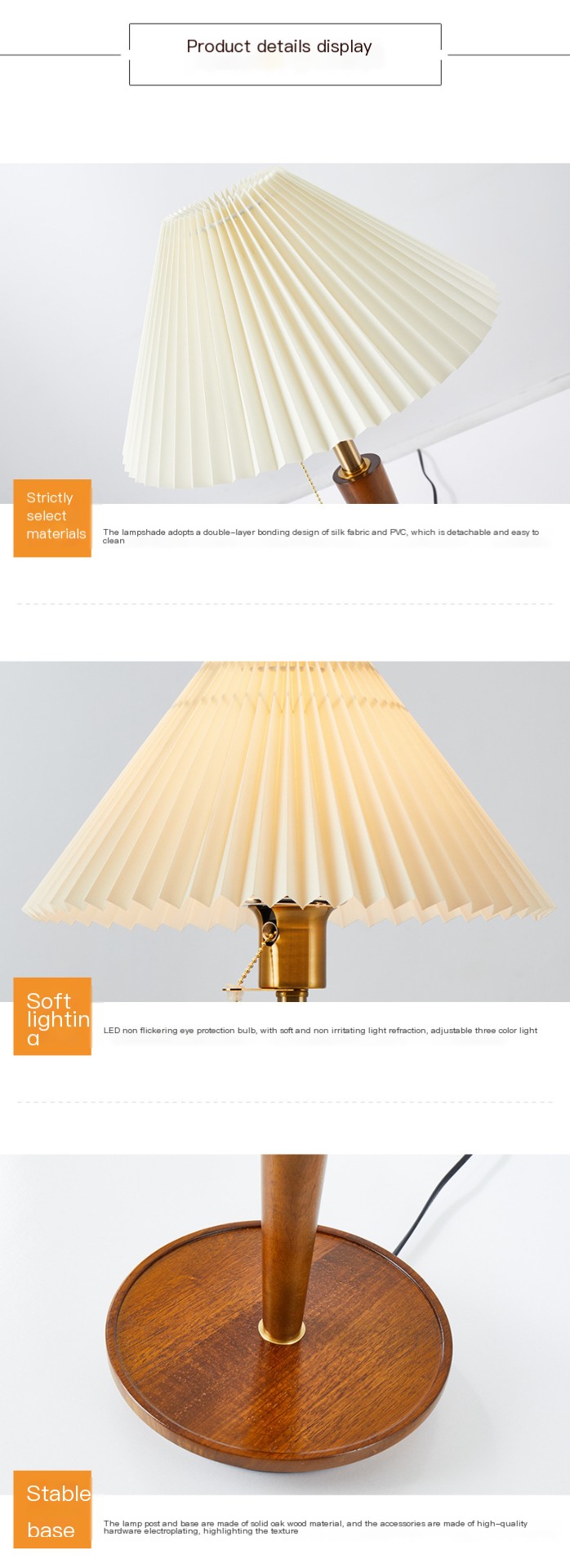 Nordic bedside lamp image 7