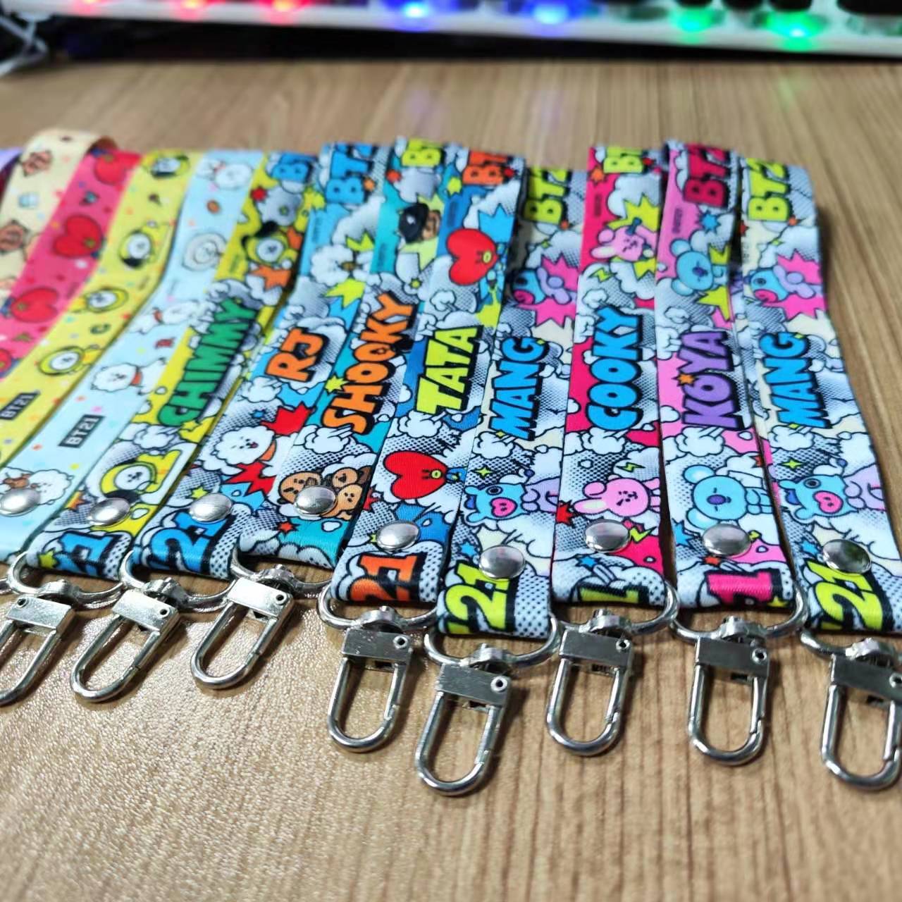 BTS Cartoon Keychain 2