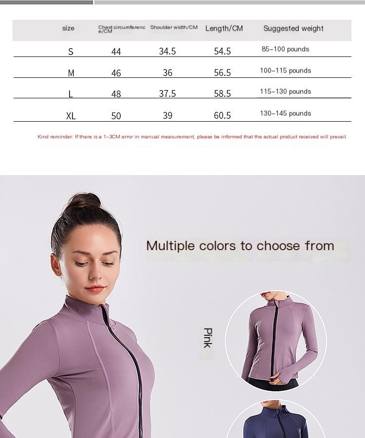 Yoga Sports Jacket Blue