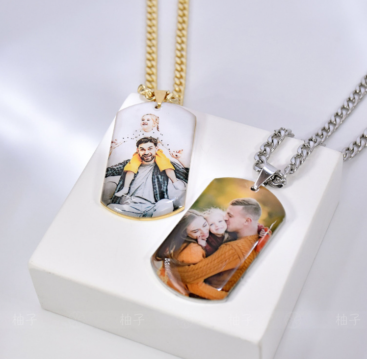 Custom Photo Necklace